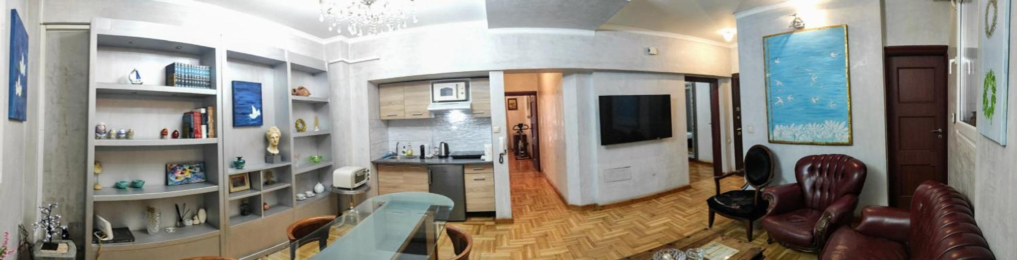 Elegant Luminous Downtown Apartment Tesalonika Bagian luar foto